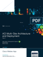Arquitetura e Implantação de Vários Sites Da ACI - Parte 1