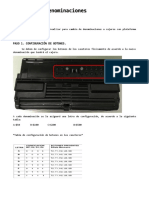 Cambio de Denominaciones Multivendor