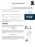 Mechanical Advantage