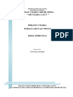 PROPOSAL WISATA HUTAN PINUS BUMDES Baru