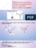 Ejemplo 1a. Condición de Equilibrio