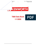 2020 Kenworth T880 Data Book