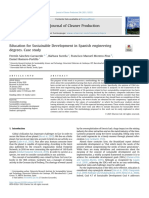 2019 Q1 2021 Education For Sustainable Development in Spanish Engineering Degrees. Case Study