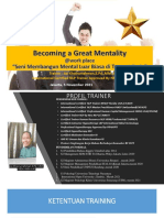 Azi Khoirurrahman, S.PD.,MM.,CT - NLP - Building A Great Mentality