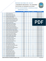 Ranking 2022a - Ingresantes - Ing. Sistemas 2022B