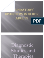 Respiratory Disorders in Older Adults