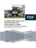 Laporan SKM 2022 Dinas Kesehatan Kota Banjarmasin