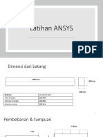 Latihan ANSYS