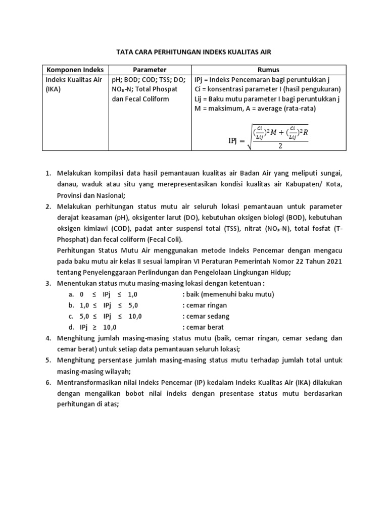 Perhitungan Ika Iku Ikl Pdf