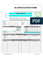 Application Form CHR