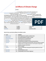Climate Change Cause and Effect