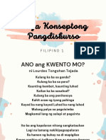 Mga Konseptong Pangdiskurso