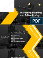 Market Planning and E-Monitoring Enterp Subject