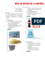 Estados y Cambios de Estado de La Materia 17-10-2022 Lunes