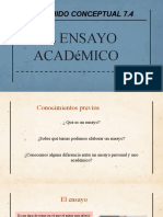 Contenido Conceptual 7.4 Ensayo Académico