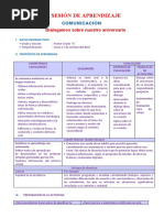 Com 1° - Dialogamos Sobre Nuestro Aniversario 17-10-2022