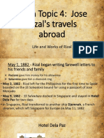 4 Rizals Travel Abroad Part 1