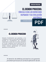 El Debido Proceso: Vínculo Con Los Derechos Humanos y Su Evolución Histórica