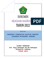 Form Keadaan Madrasah Tahun 2022