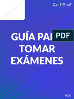 CertiProf® Guía para Tomar Examenes (V022021) SP