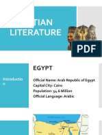 Egyptian Literature