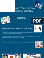 Materiales Naturales y Artificiales