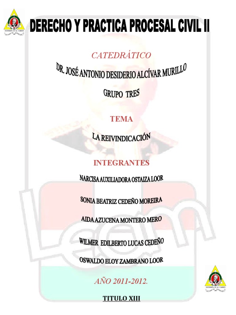 Demanda de Reivindicación de Propiedad | PDF | Propiedad | Judicaturas