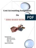 Report Zero Based Budgeting Akanksha