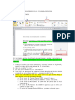 Indicaciones para Desarrollo de Resumen Comentado