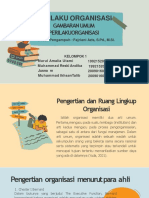 Kelompok 1 Gambaran Umum Perilaku Organisasi - MK Perilaku Organisasi - Jusna M - 200901602030 - Kls B AK D4