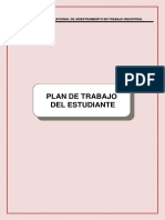 Plan de Trabajo Del Estudiante