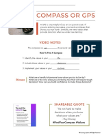 Compas or GPS Notes