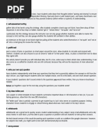 Formative Assessments Sample Activities