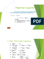 Logaritma dan Persamaannya