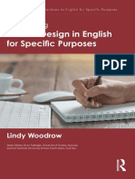 Introducing Course Design in ESP