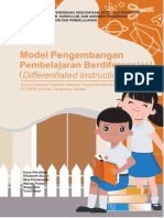 Buku Model Pengembangan Pembelajaran Berdiferensiasi SMPN 20 Tangsel - 5 Maretisbn
