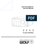 Wolf Fluid Control 2203 - Service Manual (En, De)