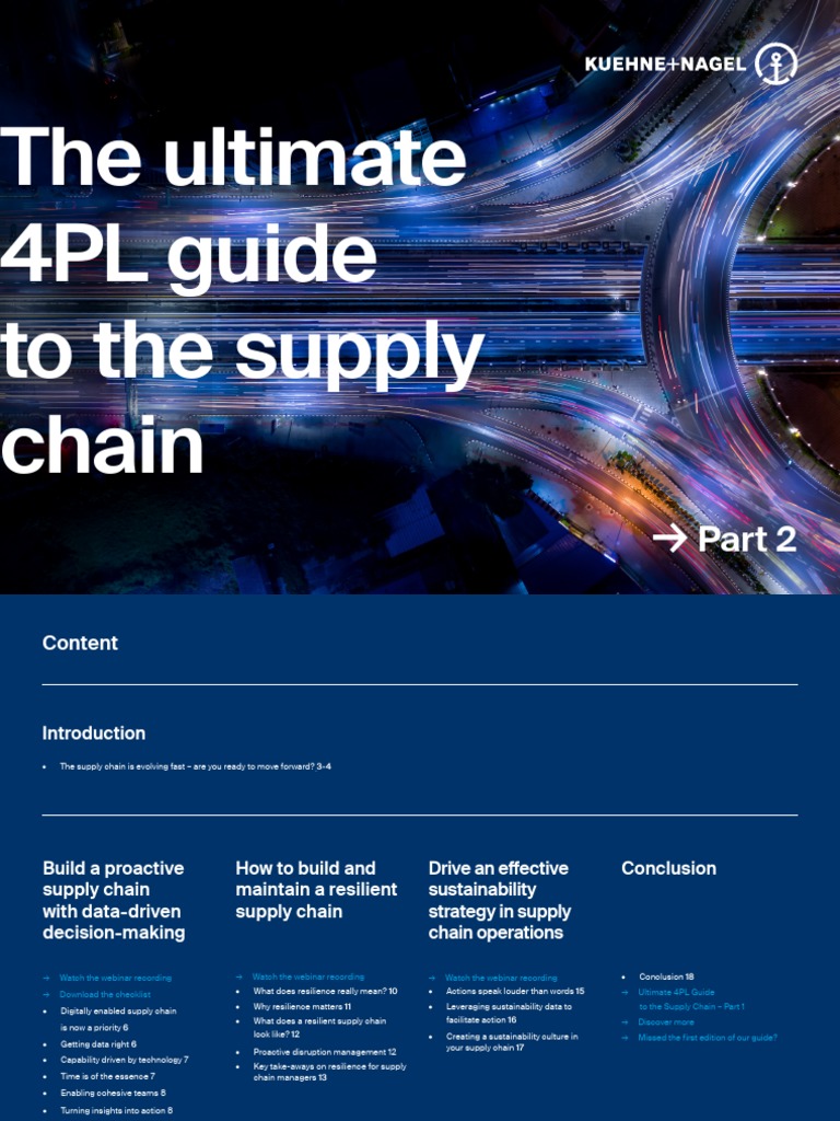 4PL Strategies for Supply Chain Success | PDF | Supply Chain ...