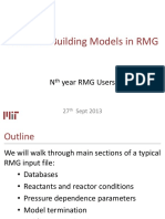 Building Models in RMG Part1