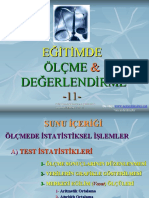 Eğitimde Ölçme & Değerlendirme