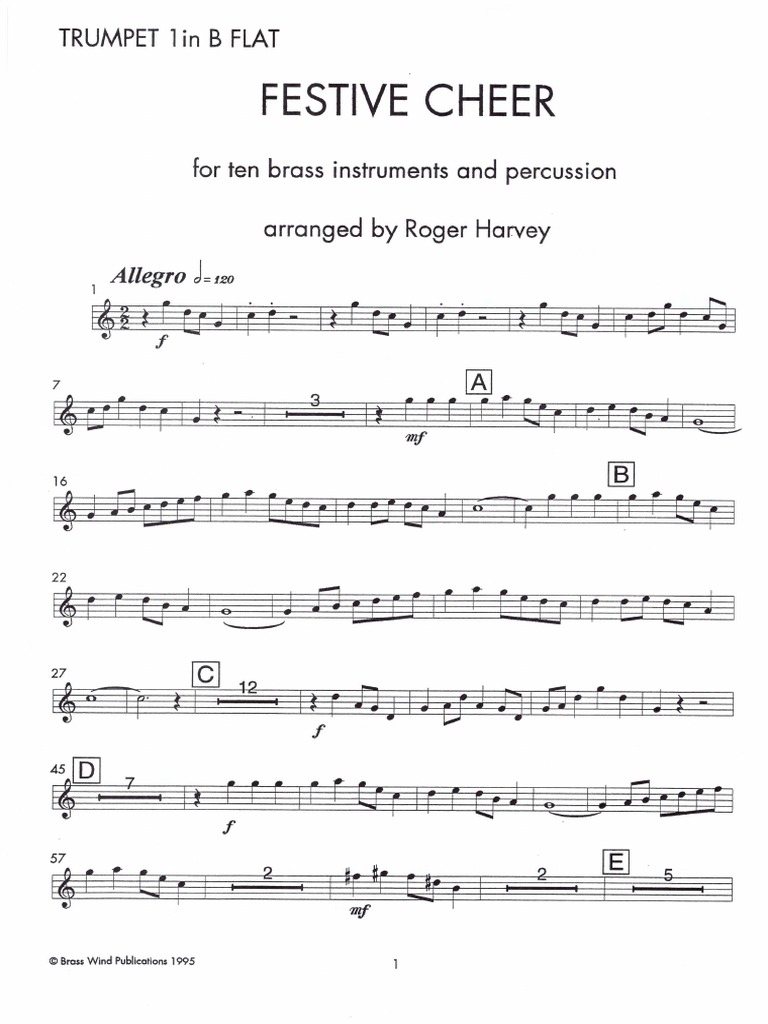 01 - Trumpet 1 | PDF