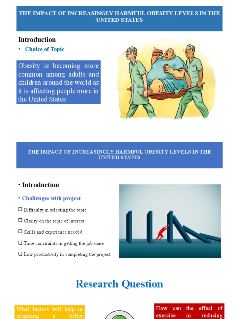 The Impact of Increasingly Harmful Obesity Levels in | PDF | Obesity ...