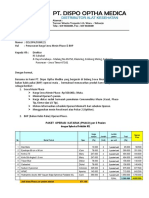 Penawaran Sewa Mesin Dan BHP RS. Sahabat Pandaan