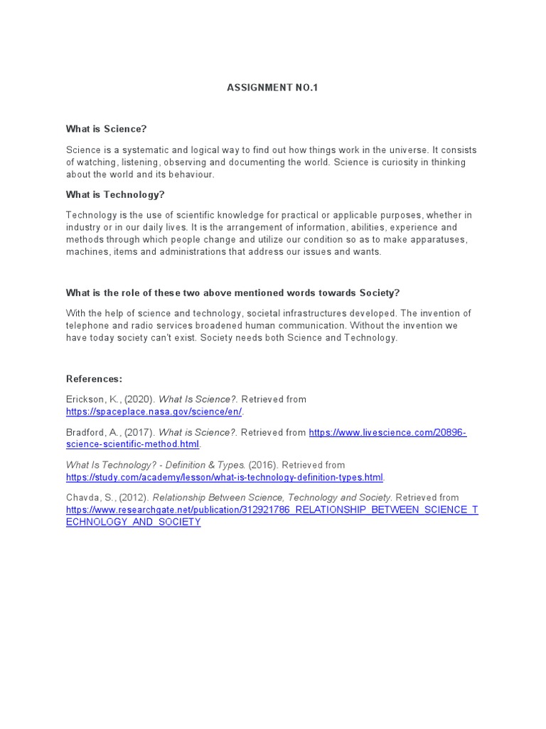 Science and Technology | PDF | Computers