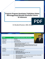 KP 7.2 - Program Atau Kebijakan Menanggulangi Masalah Kesehatan Utama Di Indonesia - Mus