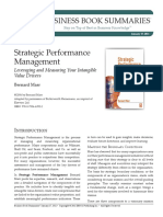 Strategic Performance Management