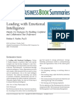 Leading With Emotional Intellegence