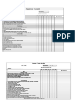 Bakers Bros Opening and Closing Checklist