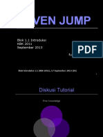 Seven Jump: Blok 1.1 Introduksi KBK 2011 September 2013 Fuad Khadafianto