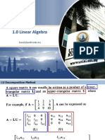 Chapter 1C Linear Algebra